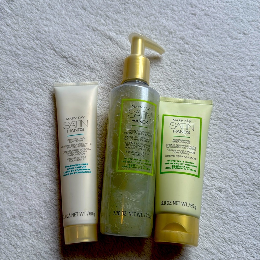Mary Kay satin hands